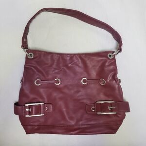 Alfred Dunner Women Red Shoulder Bag